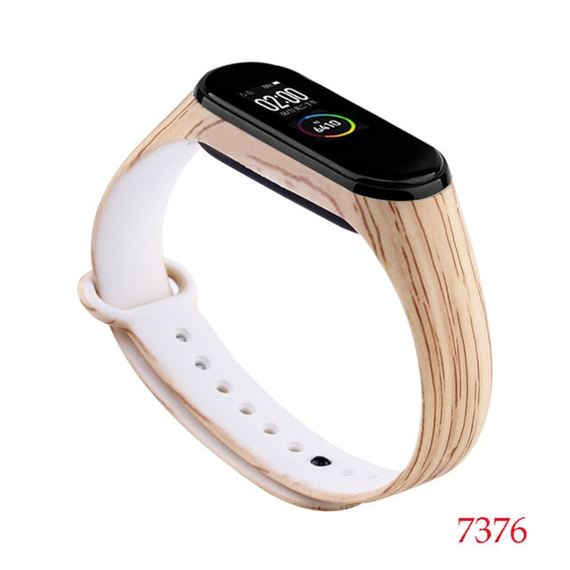 For Xiaomi Mi Band 4 3 Strap Metal buckle silicone wrist strap miband 3 accessories bracelet Miband 4 watchband Avengers Pattern