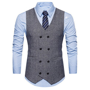 HEFLASHOR 2019 3Pc (jacket + Vest + Trouser) Male Business Dress Cultivate Spring Suit Solid Casual Office Suit Wedding Suits