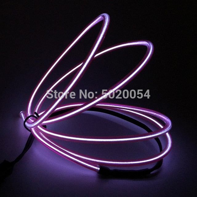 Classic EL Wire Clothing Neon Led Costume Dance Light Up Glowing Costume Men Halloween Christmas Flashing Suit