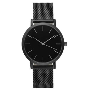 2018 New ROSEFIELD Famous Brand Casual Quartz Watch Women Metal Mesh Stainless Steel Dress Watches Relogio Feminino Clock