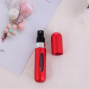 Fashion Mini Refillable Perfume Bottle Canned Air Spray Bottom Pump Perfume Atomization for Travel 5ml Travel needs drop