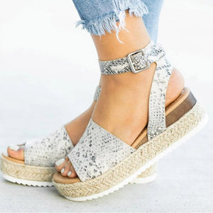 Women Sandals Plus Size Wedges Shoes For Women High Heels Sandals Summer Shoes 2019 Flip Flop Chaussures Femme Platform Sandals