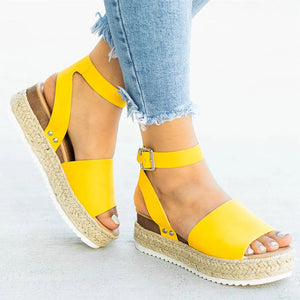 Women Sandals Plus Size Wedges Shoes For Women High Heels Sandals Summer Shoes 2019 Flip Flop Chaussures Femme Platform Sandals