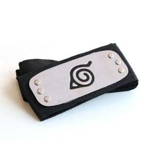 Anime Naruto Kakashi Sasuke Hidden Leaf Village Headband Konoha Cosplay Armband Headwear